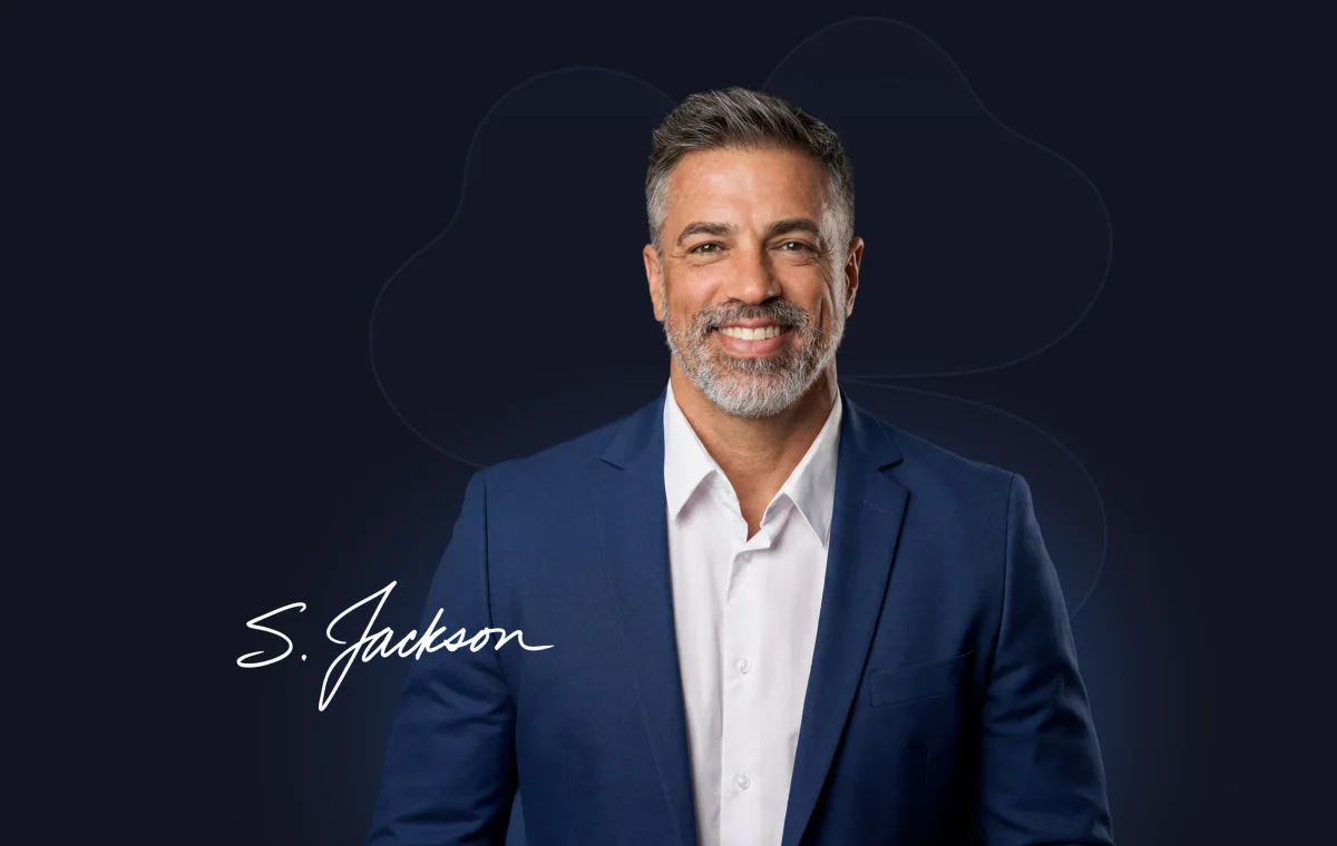 Steve Jackson with his signature